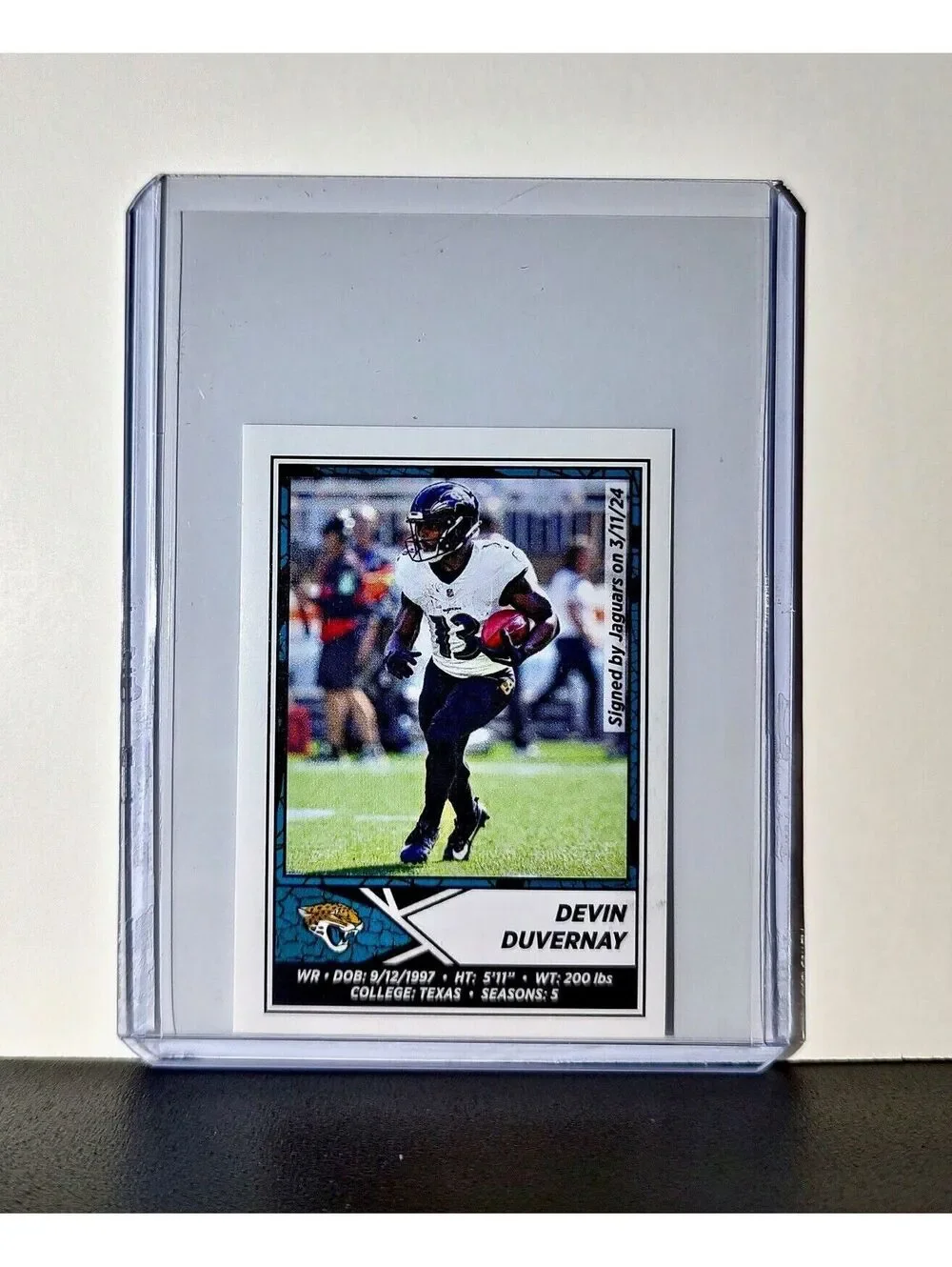 Devin Duvernay 2024 Panini NFL Sticker #207 Jacksonville Jaguars